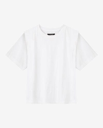 Shop Isabel Marant Zelitos T-shirt In Weiss