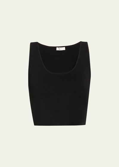 A.l.c Cleo Knit Crop Top In Bone