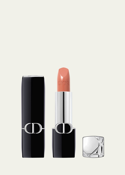 Shop Dior Rouge Satin Lipstick In 219 Rose Montaign