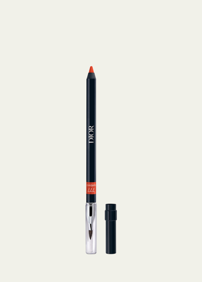 Shop Dior Contour No-transfer Lip Liner Pencil In 777 Fahrenheit
