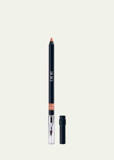 Shop Dior Contour No-transfer Lip Liner Pencil In 200 Nude Touch