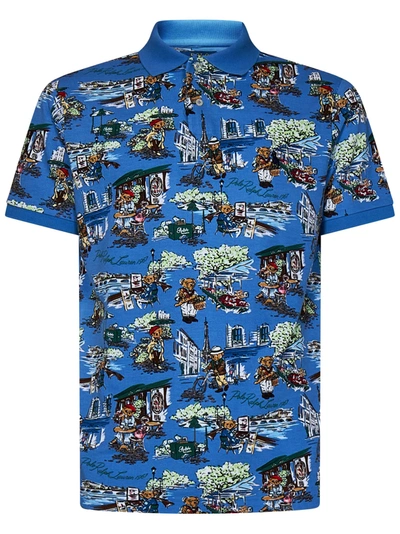 Shop Polo Ralph Lauren Polo Shirt In Blu