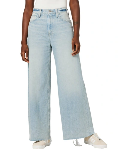 Shop Hudson Jeans James High-rise Wide Leg Barefoot Iris Jean In Blue