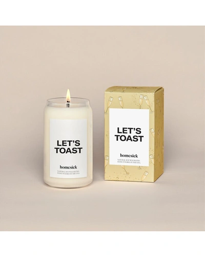 Shop Homesick Let's Toast Candle