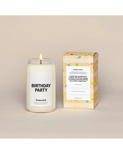 Shop Homesick Birthday Party Candle