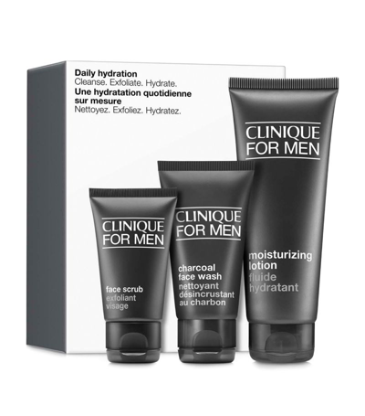 Shop Clinique Daily Hydration Skincare Gift Set In Multi