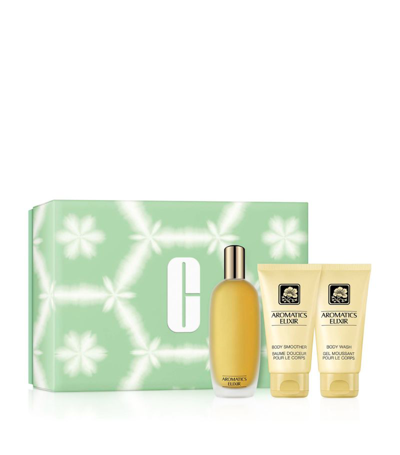 Shop Clinique Aromatics Elixir Riches Fragrance Gift Set In Multi