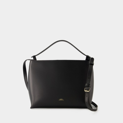 Apc Ashley Crossbody - A.p.c. - Cotton - Black In Black