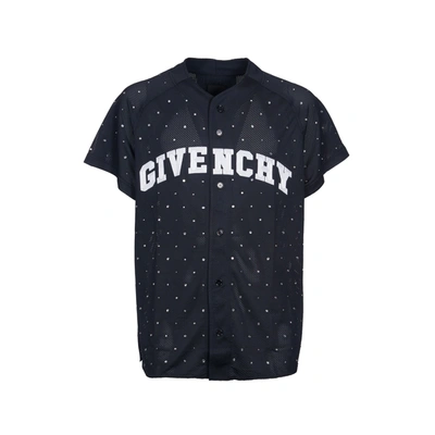 Shop Givenchy Baseball Oversize T-shirt In Black