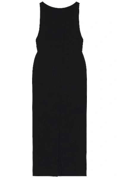 Shop Khaite Evelyn Dress In Black