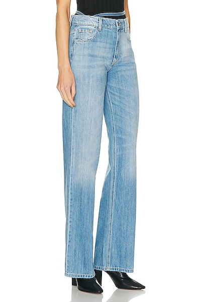 Nensi Dojaka Wide-leg Jeans In Blue