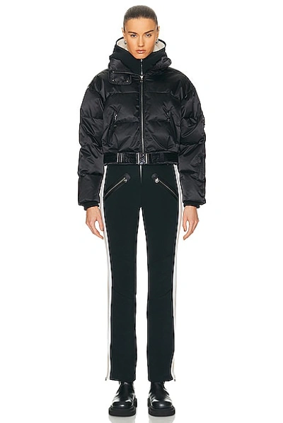 Shop Bogner Amalia-ld Ski Suit In Black