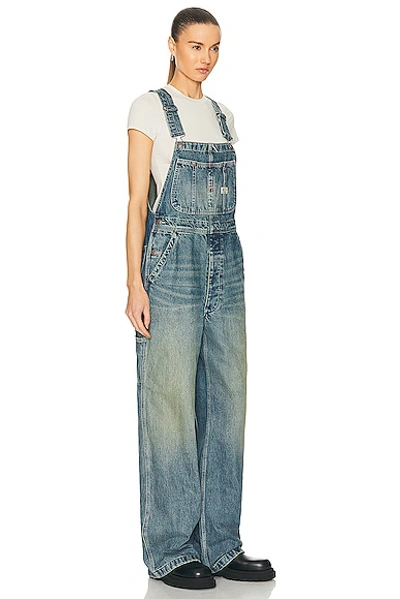 Shop R13 Darcy Overall In Clinton Blue