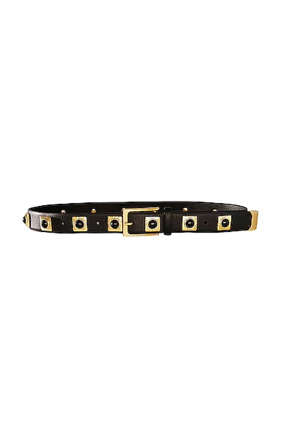 Shop Aureum Black Studded Belt