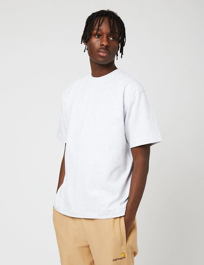 Shop Camber Usa 301 T-shirt (8oz Cotton) In Grey