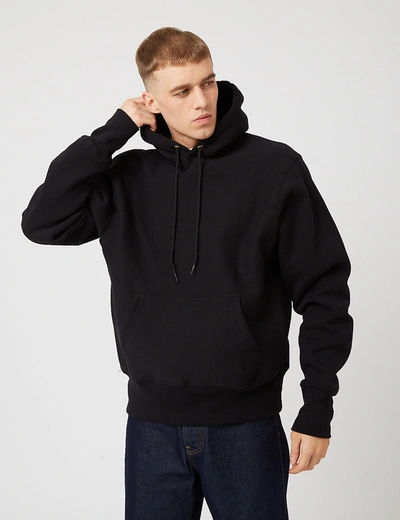 Shop Camber Hooded Sweatshirt (12oz) In Black