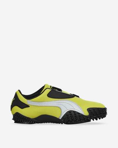 Shop Puma Mostro Og Sneakers Olive Oil / Black In Yellow