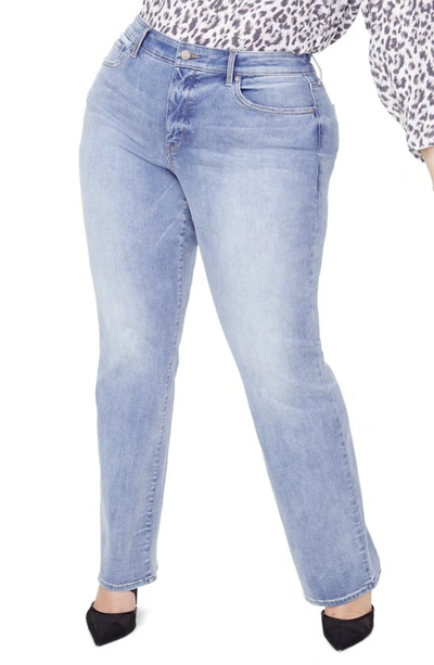 Shop Nydj Marilyn Straight Leg Jeans In Biscayne