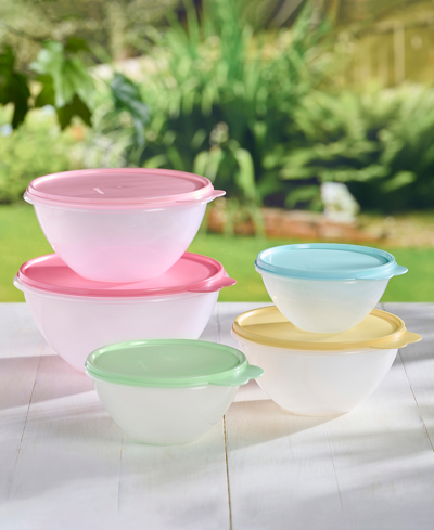 Tupperware Wonderlier 10 Pc Vintage Container Set In Multi