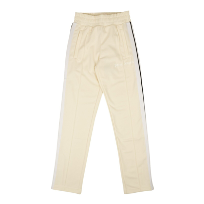 Pre-owned Palm Angels Cream Classic Side Stripe Logo Track Pants Size S $440 In White