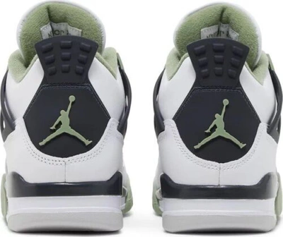 Pre-owned Jordan Wmns Air  4 Retro 'seafoam' Women's Size 7 - 12 Aq9129-103 Ds Nike In Green
