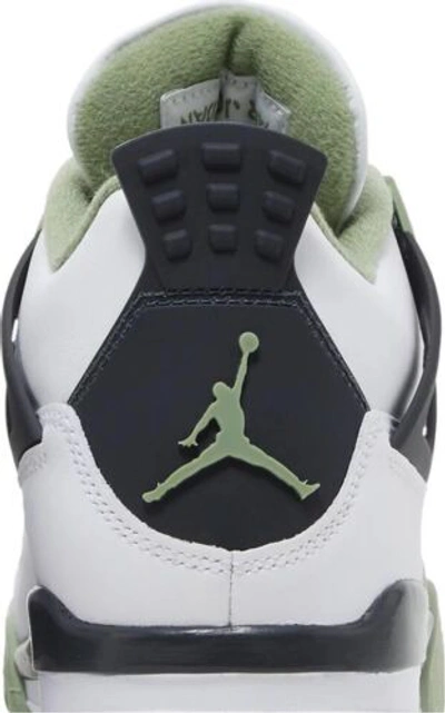 Pre-owned Jordan Wmns Air  4 Retro 'seafoam' Women's Size 7 - 12 Aq9129-103 Ds Nike In Green