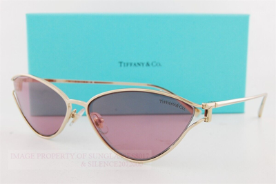 Pre-owned Tiffany & Co Brand . Sunglasses Tf 3095 6194ak Gold/pink For Women