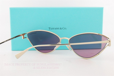 Pre-owned Tiffany & Co Brand . Sunglasses Tf 3095 6194ak Gold/pink For Women