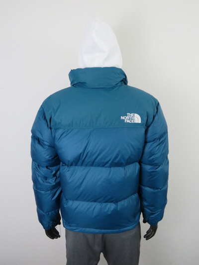 Pre-owned The North Face Mens  1996 Retro Nuptse 700-down Insulated Jacket Blue Coral In Pink