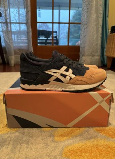 Pre-owned Asics Gel-lyte 5 X Kith Salmon Toe 2021 (style: 1201a542-700) - Size Us10.5 In Pink