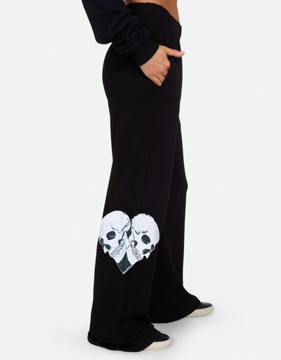 Shop Lauren Moshi Juvia Skull Heart In Black