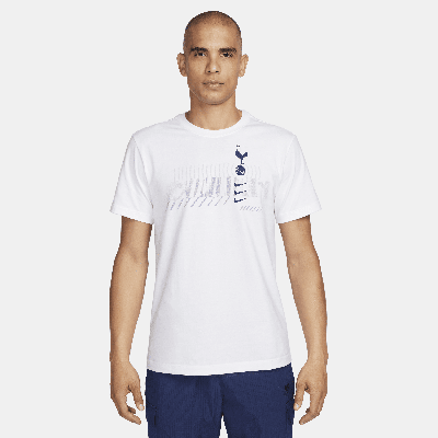 Shop Nike Tottenham Hotspur  Men's Soccer T-shirt In White