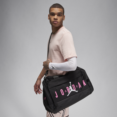 Shop Jordan Velocity Duffle Bag (55l) In Black