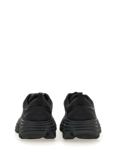 Shop Hoka Bondi 8 Sneaker In Black