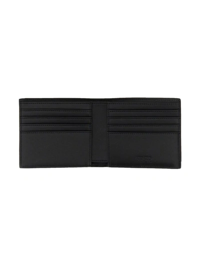 Shop Kenzo Leather Wallet In Black