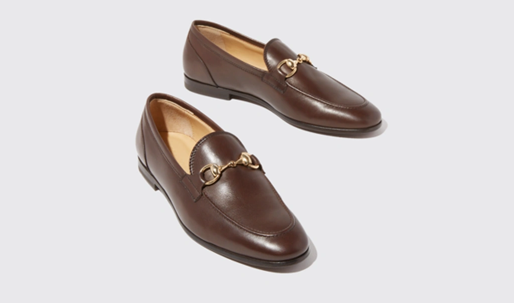 ローファー・オックスフォード SCAROSSO FW23 Alessandra Brown (ALESSANDRALOAFBROCALF) Scarosso Alessandra Brown In Brown - Calf | ModeSens