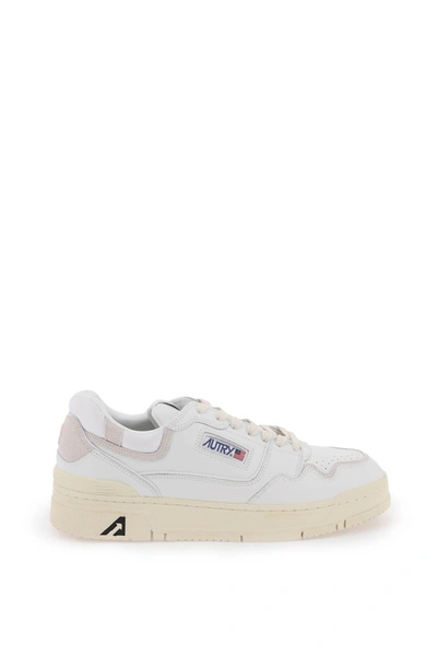 Shop Autry Low 'clc' Sneakers In White