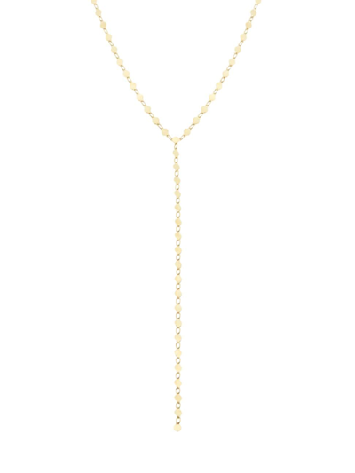 Shop Saks Fifth Avenue Women's 14k Yellow Gold Pebble Lariat Necklace