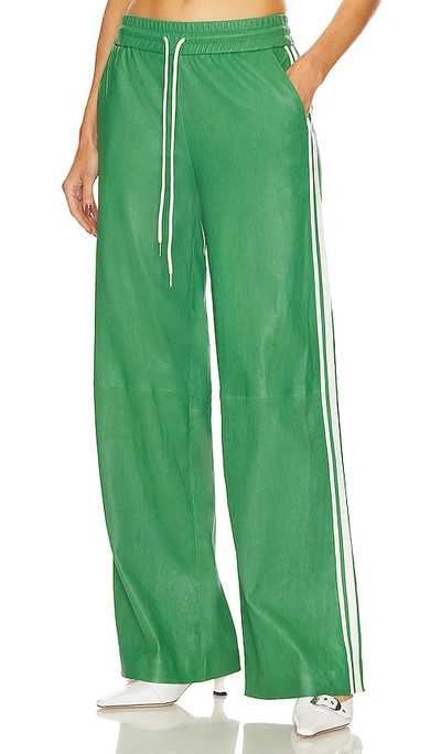 Shop Sprwmn Baggy Athletic Sweatpants In Green