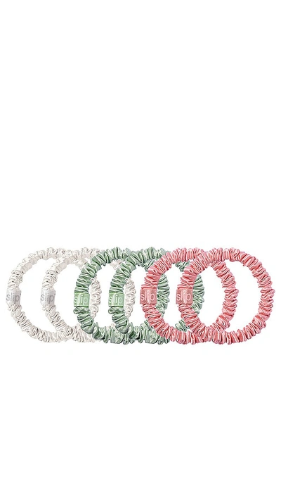 Slip Skinny Scrunchies Set Of 6 In Bellerose