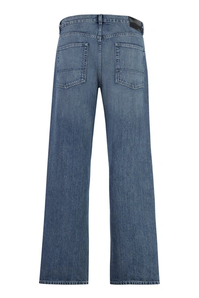 Shop Our Legacy 5-pocket Straight-leg Jeans In Denim