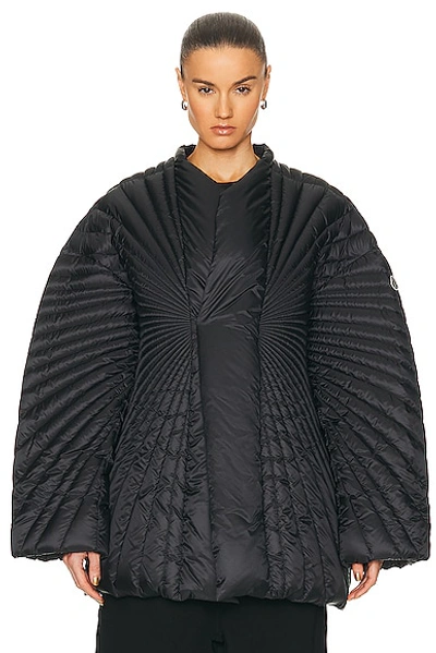 Shop Rick Owens X Moncler Radiance Jacket In Black