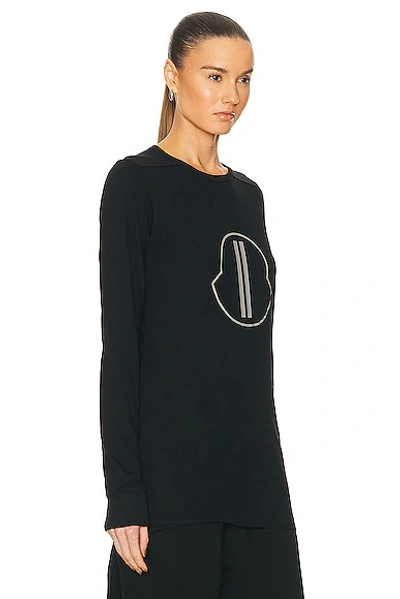 Shop Rick Owens X Moncler Level Tee In Black