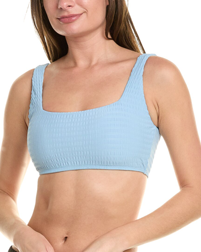 Shop Hermoza Carrie Top In Blue