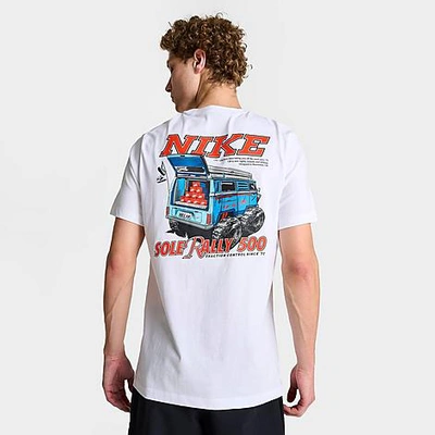 Shop Nike Men's Sportswear Sole Rally Graphic T-shirt In White