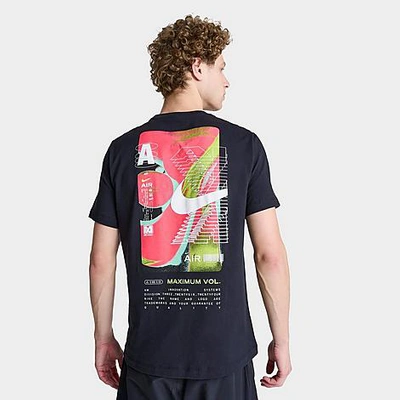 Shop Nike Men's Sportswear Max Volume Graphic T-shirt In Black