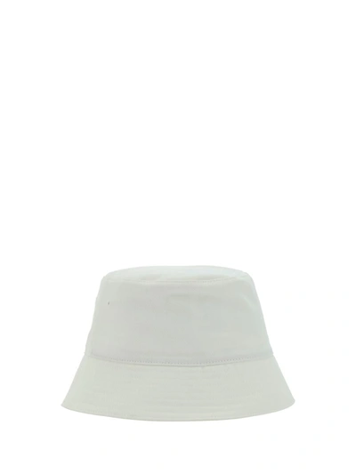 Shop Alexander Mcqueen Hats E Hairbands In White/black