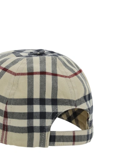 Shop Burberry Hats E Hairbands In Stone