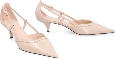 Shop Pinko Patent Leather Pumps In Skin
