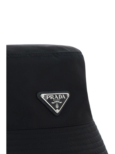 Shop Prada Hats E Hairbands In Nero